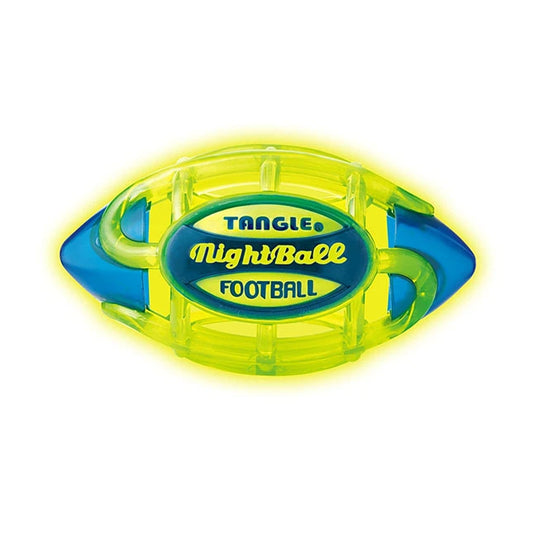 NightBall Matrix Football Large - Green/Blue - Best for Ages 5 to 12 - US 4804