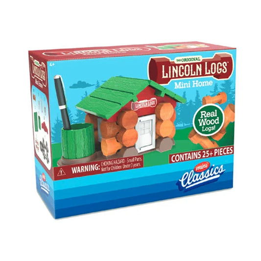 Lincoln Logs Mini Home - Mini Classics - - Fat Brain Toys - US 0841
