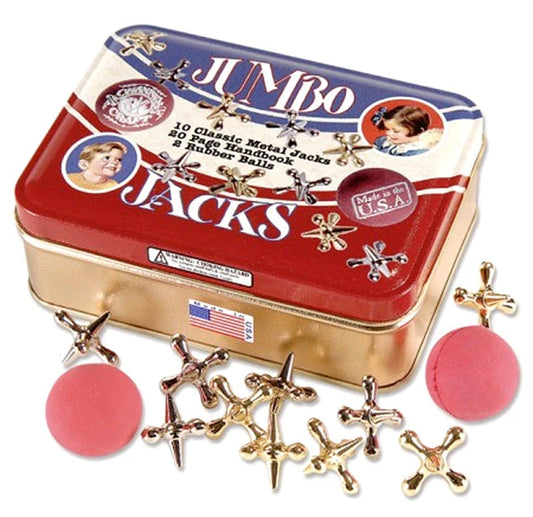 Jumbo Jacks Tin - Best Classic &amp; Retro Toys for Ages 5 to 10 - US 8787