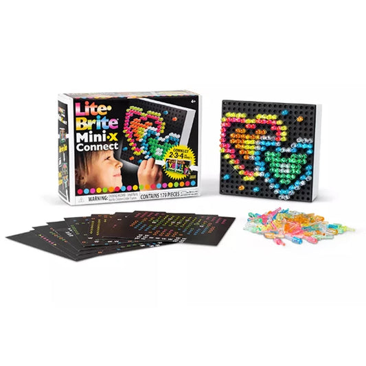 Mini-X Connect Lite Brite - Best Arts &amp; Crafts for Ages 6 to 9 - US 5558