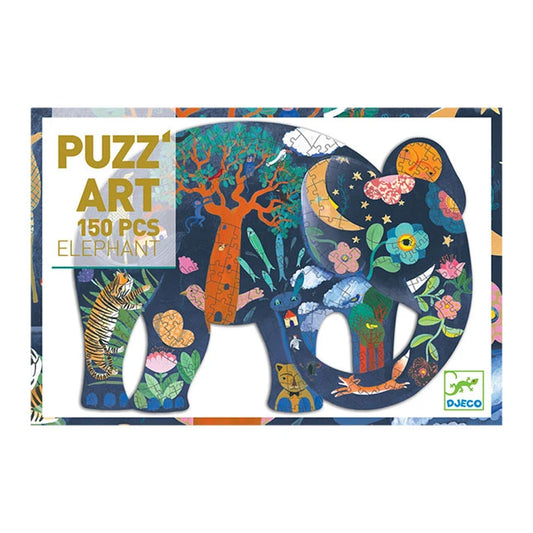 Puzz'Art Elephant - 150 pc - Best Puzzles for Ages 6 to 10 - US 1006