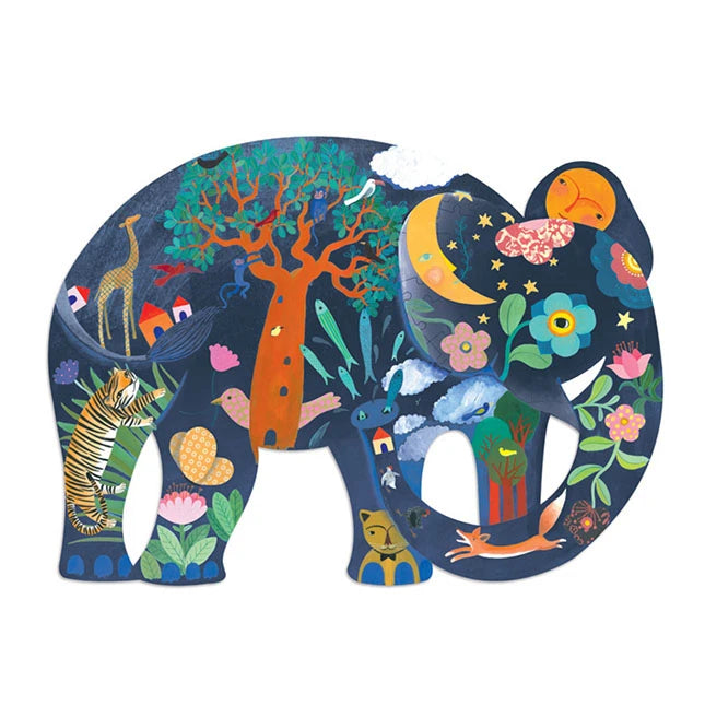Puzz'Art Elephant - 150 pc - Best Puzzles for Ages 6 to 10 - US 1006
