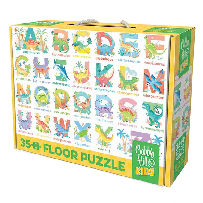 Dinosaur Alphabet Floor Puzzle - 35 pc - Best Puzzles for Ages 3 to 6 - US 2191