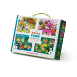 Four Puzzle Set - Playful Pets - - Fat Brain Toys - US 7916