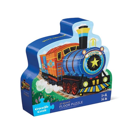 36pc Shaped Box Floor Puzzle - All Aboard - Best for Ages 3 to 7 - US 6067