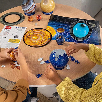 3D Solar System Puzzle - Best Puzzles for Ages 6 to 10 - US 7125