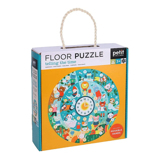 Telling the Time Floor Puzzle - Best for Ages 3 to 7 - US 8890