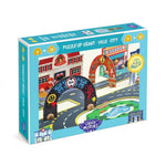 Crazy Motors Puzzle'Up - Ville - Best for Ages 3 to 8 - US 8802