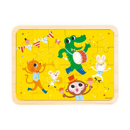Wooden Party Time Spot-the-Difference Puzzle - - Fat Brain Toys - US 4734