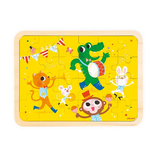 Wooden Party Time Spot-the-Difference Puzzle - - Fat Brain Toys - US 4734