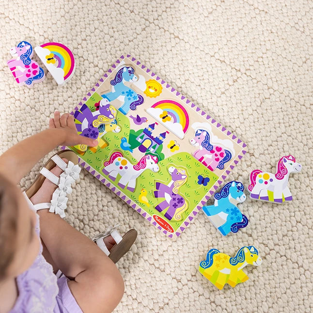Unicorn Chunky Puzzle - - Fat Brain Toys - US 8223
