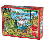 DoodleTown Call of the Wild 1000 pc Puzzle - - Fat Brain Toys - US 9249