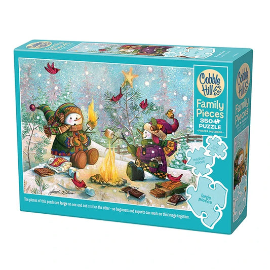 S'more Fun Family Pieces Puzzle - 350 pc - Best for Ages 4 to 10 - US 8732