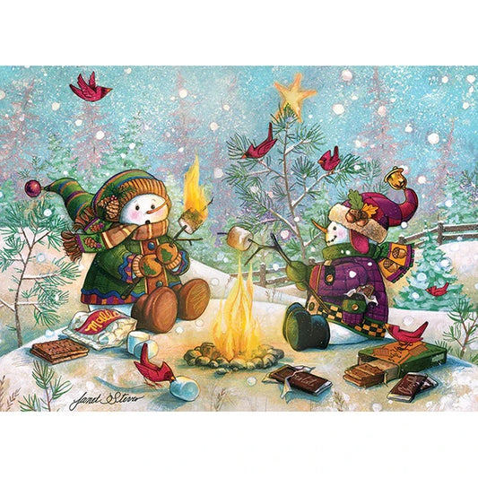 S'more Fun Family Pieces Puzzle - 350 pc - Best for Ages 4 to 10 - US 8732