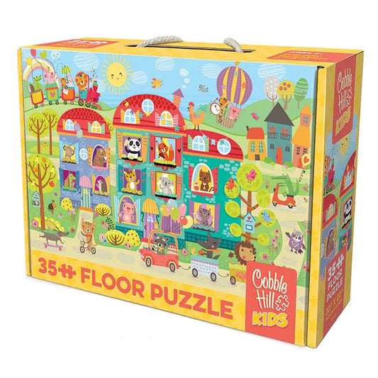 Friendly Neighbors Floor Puzzle - 35 pc - Best Puzzles for Ages 3 to 6 - US 2914