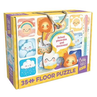 Fair Weather Floor Puzzle - 35 pc - Best Puzzles for Ages 3 to 6 - US 3681