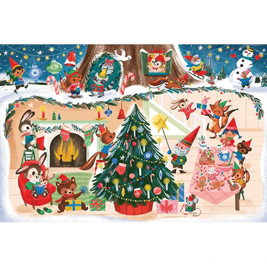 Christmas Cheer Floor Puzzle - 35 pc - Best Puzzles for Ages 3 to 6 - US 7177