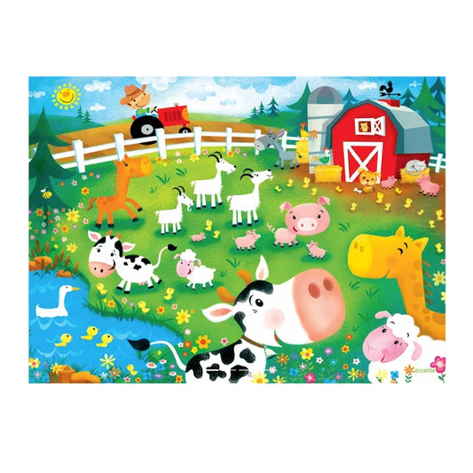 Lil Puzzler Old MacDonald's Farm - 24pc - Best Puzzles for Ages 3 to 5 - US 8394