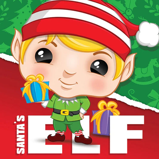 Elf 100 pc Holiday Jigsaw Puzzle - Best Puzzles for Ages 6 to 12 - US 6514
