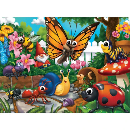 Googly Eyes Puzzle Bug Zone - 48 pc - Best Puzzles for Ages 4 to 8 - US 4518