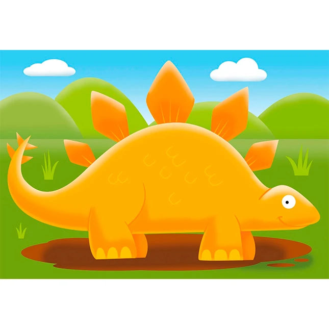 My First Puzzles - Jolly Dinosaurs - Best Puzzles for Ages 2 to 4 - US 7088
