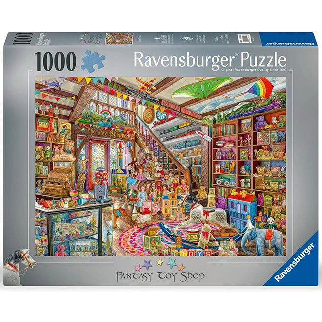 The Fantasy Toy Shop Puzzle - 1000 pc - - Fat Brain Toys - US 3554