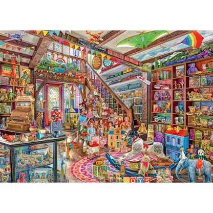 The Fantasy Toy Shop Puzzle - 1000 pc - - Fat Brain Toys - US 3554