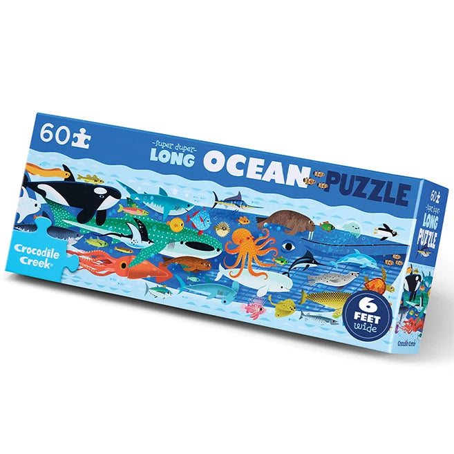 60pc Long Puzzle - Ocean - Best Puzzles for Ages 4 to 7 - US 1517