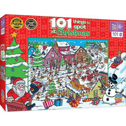 101 Things to Spot at Christmas - 101 pc - Best for Ages 6 to 9 - US 1984