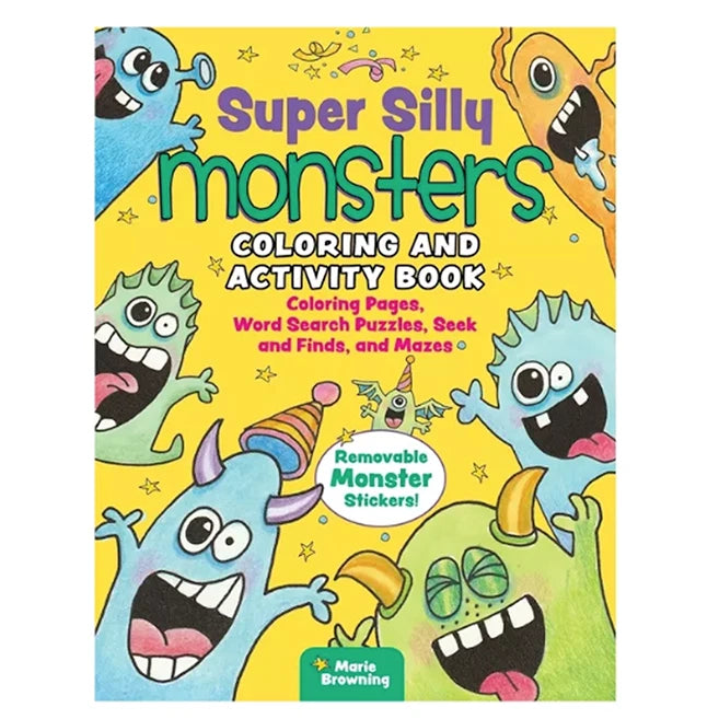 Super Silly Monsters Coloring and Activity Book - Best for Ages 5 to 8 - US 5056