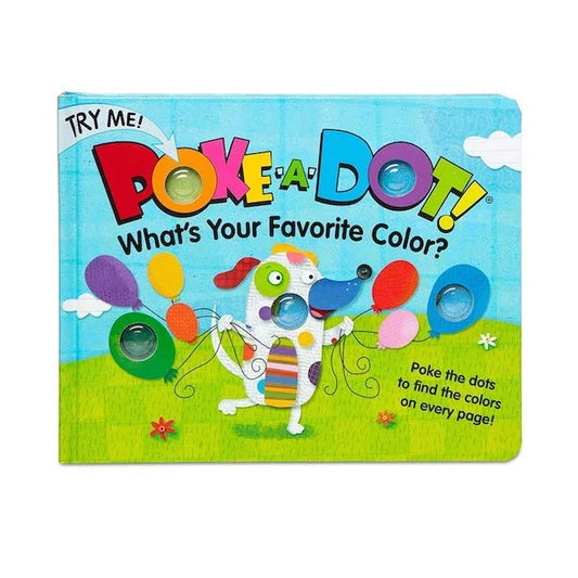 Poke-A-Dot What's Your Favorite Color? - Best Books for Ages 3 to 4 - US 8515