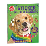 Klutz Sticker Photo Mosaic - Dogs &amp; Puppies - - Fat Brain Toys - US 6573