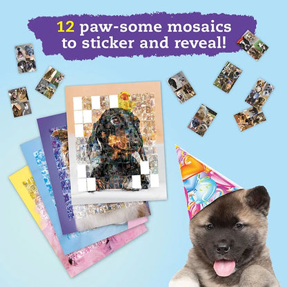 Klutz Sticker Photo Mosaic - Dogs &amp; Puppies - - Fat Brain Toys - US 6573