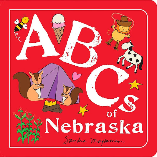 ABCs of Nebraska Book - Best Books for Ages 0 to 5 - Fat Brain Toys - US 5187
