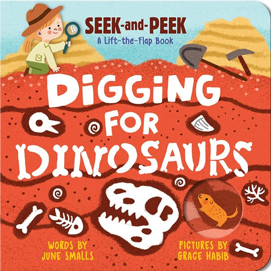 Digging for Dinosaurs See-and-Peek - - Fat Brain Toys - US 4480