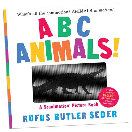 ABC Animals! A Scanimation Picture Book - Best Books for Ages 1 to 5 - US 1700