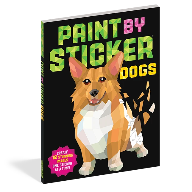 Paint By Sticker - Dogs - Best Arts &amp; Crafts for Ages 5 to 9 - US 0801
