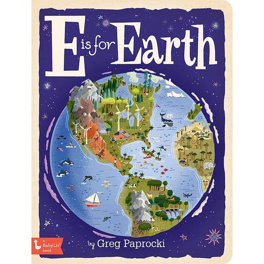 E is for Earth - Best Baby Toys &amp; Gifts for Ages 3 to 6 - US 0818