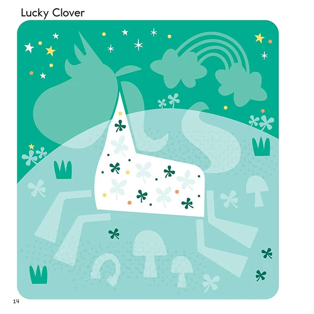 First Fun Sticker Paintings - Princesses &amp; Unicorns - US 6910