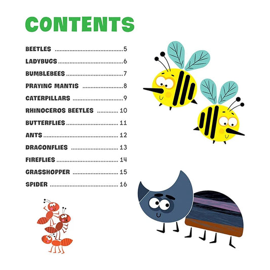 First Fun Sticker Paintings - Busy Bugs - Best for Ages 3 to 6 - US 2160