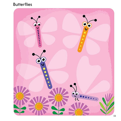 First Fun Sticker Paintings - Busy Bugs - Best for Ages 3 to 6 - US 2160