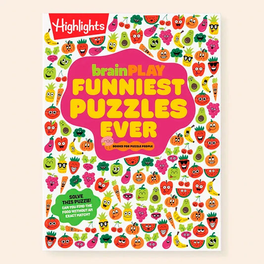 Highlights brainPLAY Funniest Puzzles Ever - Best for Ages 7 to 12 - US 7924