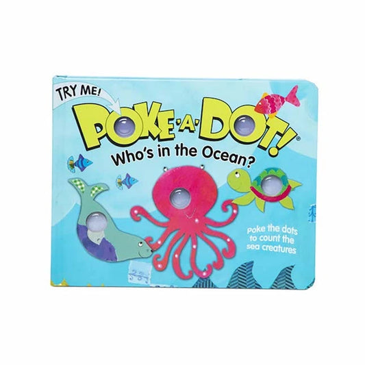 Poke-A-Dot! - Who's In The Ocean? - Best Books for Ages 3 to 7 - US 5526