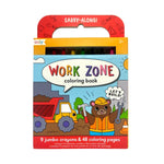 Carry-Along! Work Zone Coloring Book - Best for Ages 3 to 8 - US 4329
