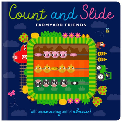 Count and Slide - Farmyard Friends - Best Books for Ages 3 to 5 - US 1795