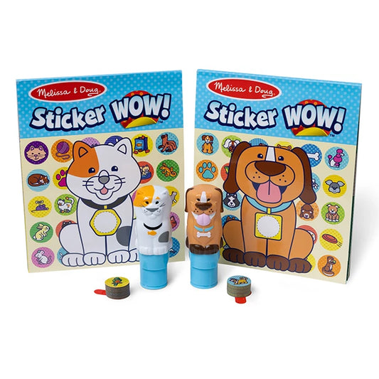 Sticker WOW! Activity Pad &amp; Sticker Stamper Value Pack - Pets - US 3105