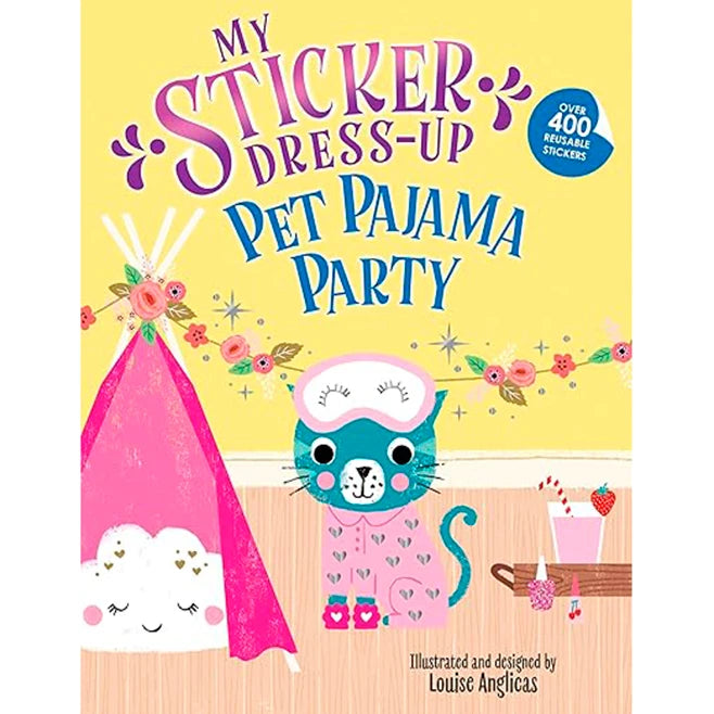 My Sticker Dress-Up - Pet Pajama Party - - Fat Brain Toys - US 3987