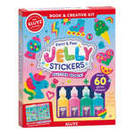 Klutz Paint &amp; Peel Jelly Stickers - Glitter Goals! - US 5571