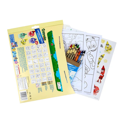 Crayola Coloring &amp; Sticker Activity Set 1 - Best for Ages 3 to 9 - US 6615