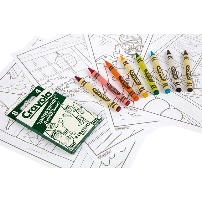 Crayola Coloring &amp; Sticker Activity Set 2 - Best for Ages 3 to 9 - US 9480
